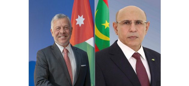 رئيس الجمهورية يهنئ العاهل الأردني